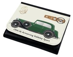 Armstrong Siddeley Sports Foursome (Green) 1934-36 Wallet